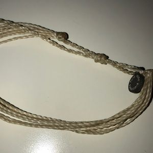 TAN PURA VIDA BRACELET AND AQUA BRACELET